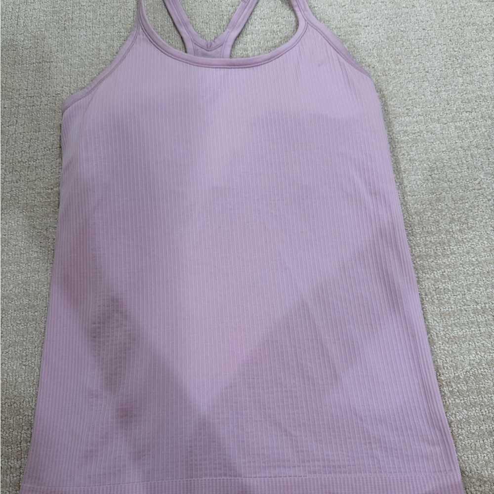 Light Pink Ribbed Tank Top (Ebb to Street) 12